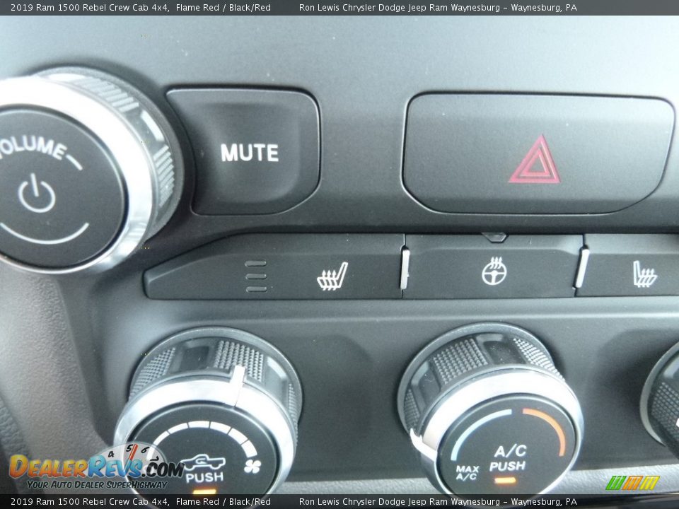 2019 Ram 1500 Rebel Crew Cab 4x4 Flame Red / Black/Red Photo #19