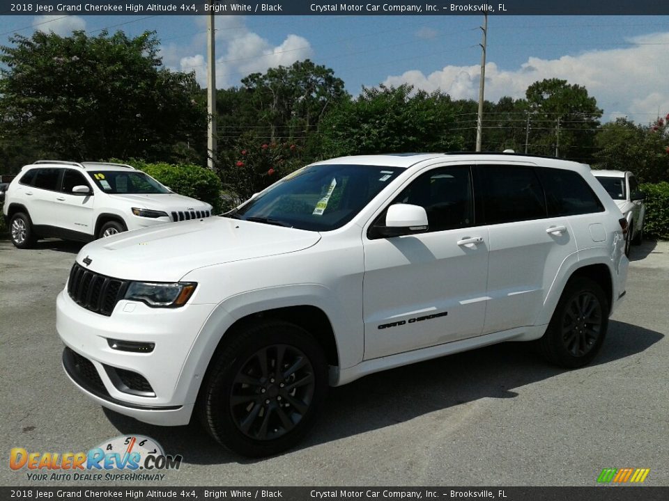2018 Jeep Grand Cherokee High Altitude 4x4 Bright White / Black Photo #1