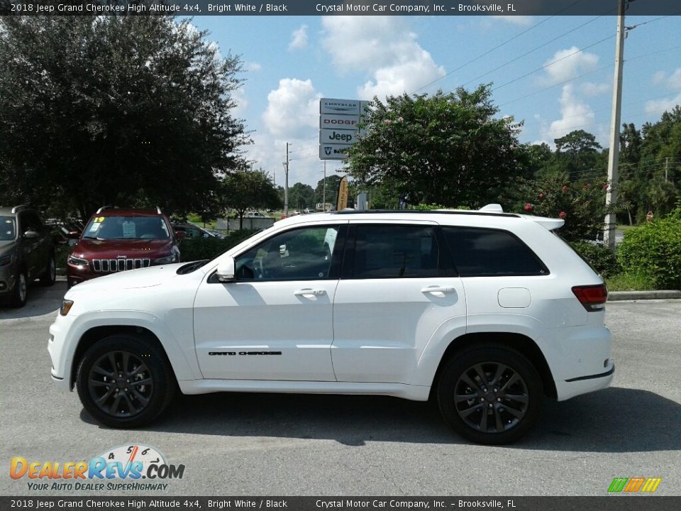2018 Jeep Grand Cherokee High Altitude 4x4 Bright White / Black Photo #2
