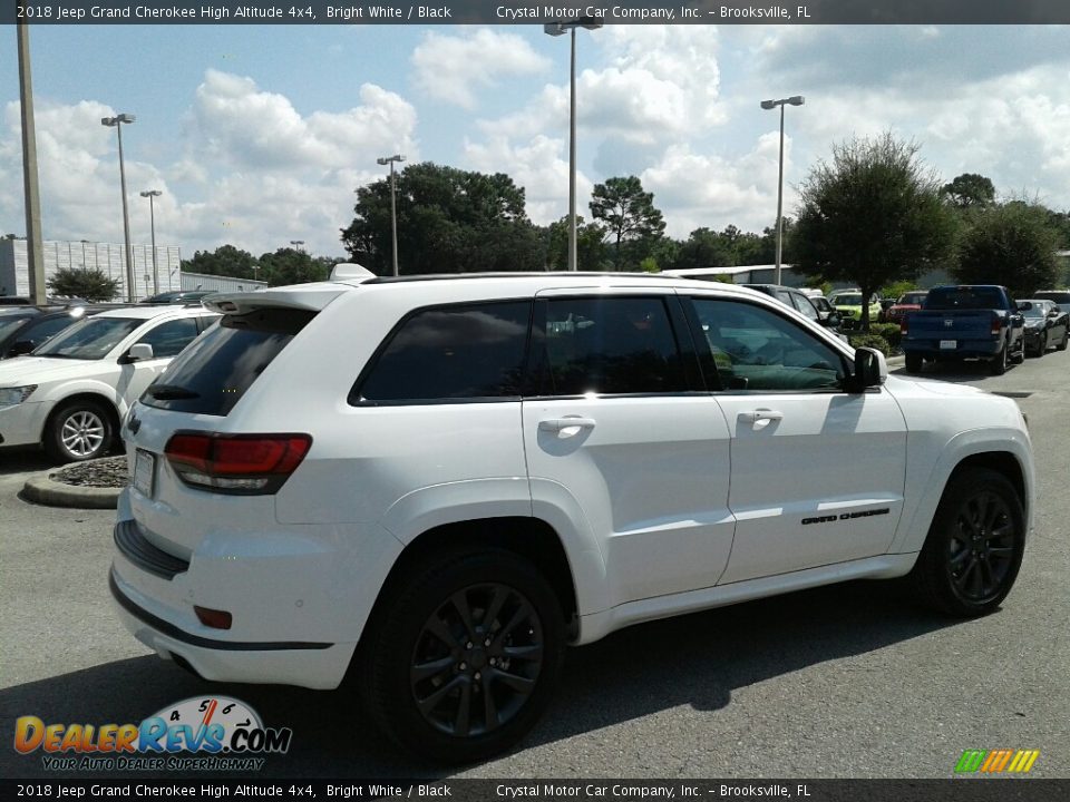 2018 Jeep Grand Cherokee High Altitude 4x4 Bright White / Black Photo #5