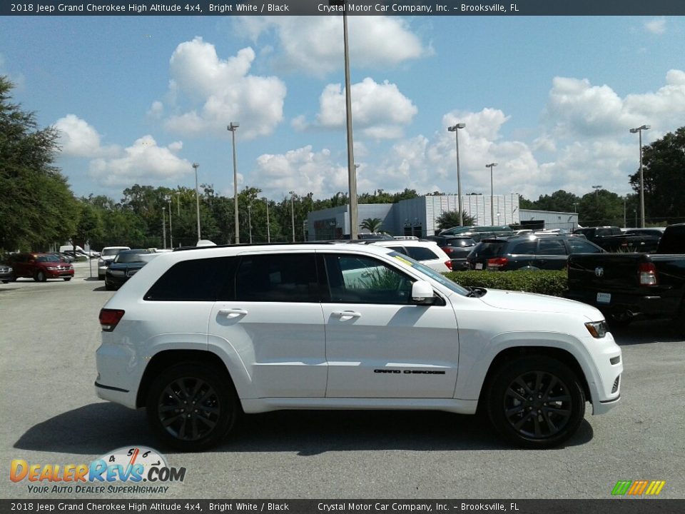 2018 Jeep Grand Cherokee High Altitude 4x4 Bright White / Black Photo #6