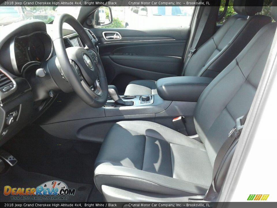 2018 Jeep Grand Cherokee High Altitude 4x4 Bright White / Black Photo #9