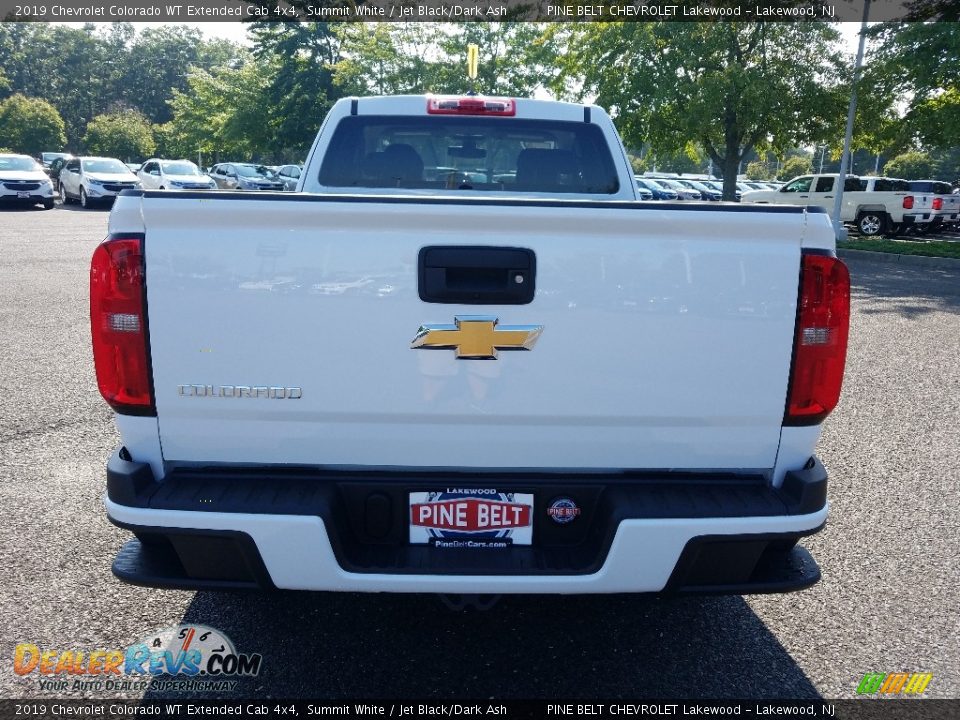 2019 Chevrolet Colorado WT Extended Cab 4x4 Summit White / Jet Black/Dark Ash Photo #5