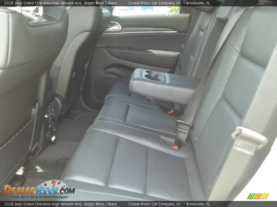 2018 Jeep Grand Cherokee High Altitude 4x4 Bright White / Black Photo #10