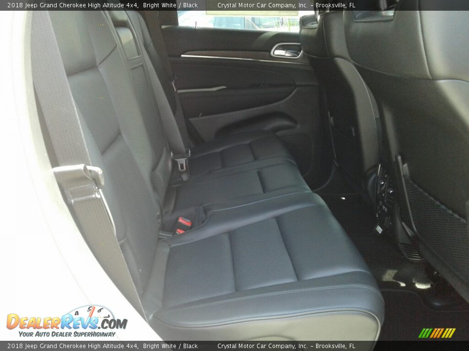 2018 Jeep Grand Cherokee High Altitude 4x4 Bright White / Black Photo #11