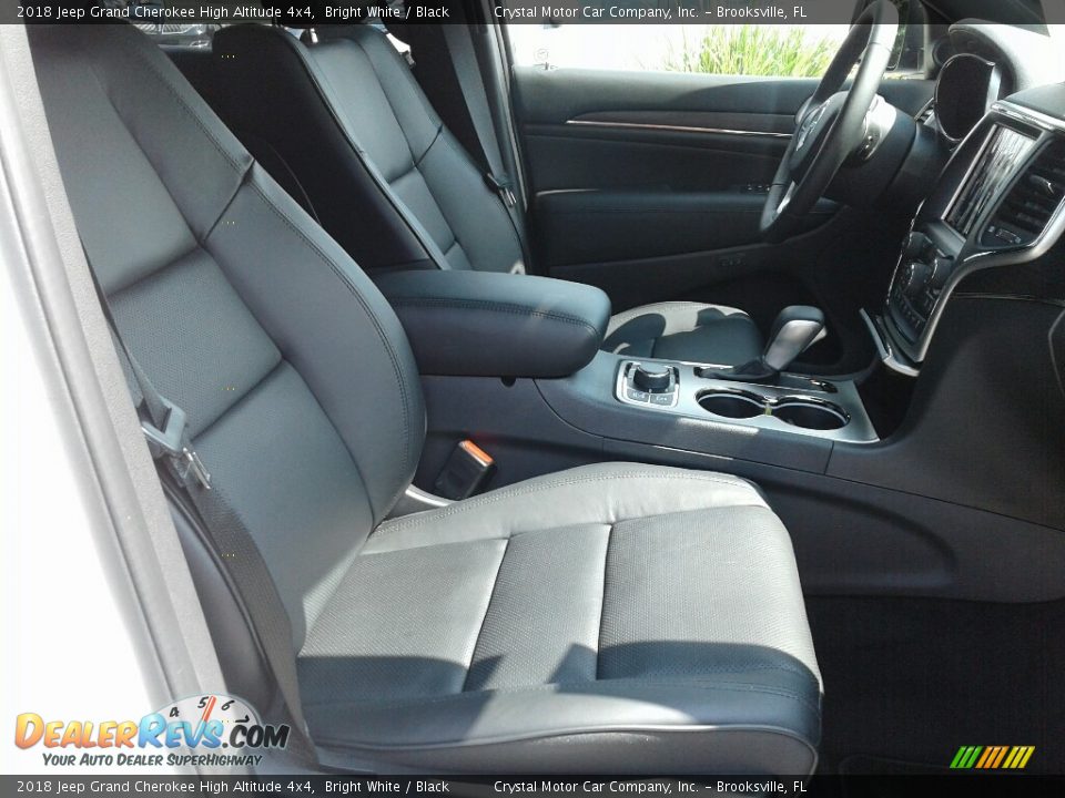 2018 Jeep Grand Cherokee High Altitude 4x4 Bright White / Black Photo #12