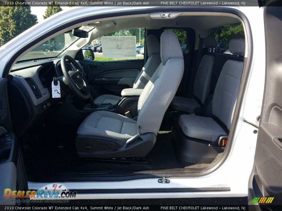 2019 Chevrolet Colorado WT Extended Cab 4x4 Summit White / Jet Black/Dark Ash Photo #8