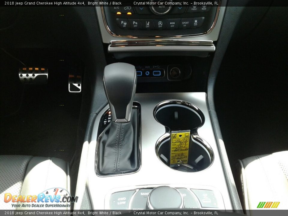 2018 Jeep Grand Cherokee High Altitude 4x4 Bright White / Black Photo #16