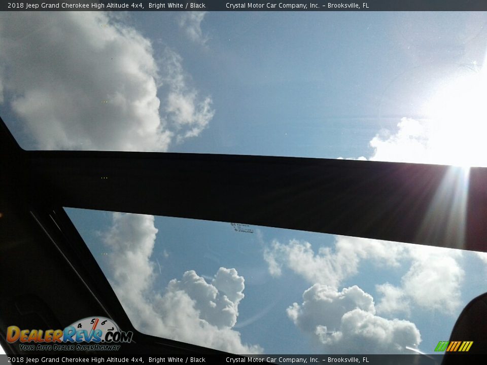 2018 Jeep Grand Cherokee High Altitude 4x4 Bright White / Black Photo #17