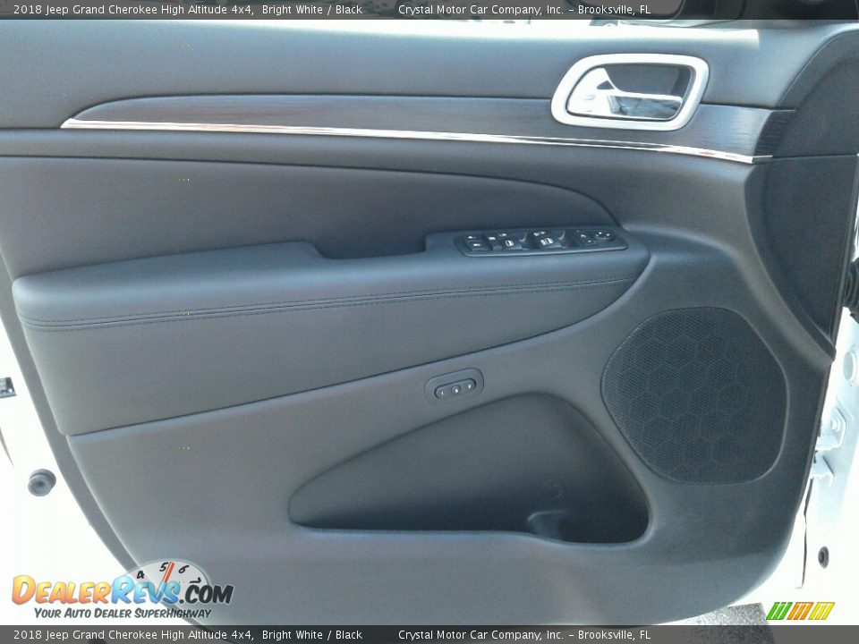 2018 Jeep Grand Cherokee High Altitude 4x4 Bright White / Black Photo #18