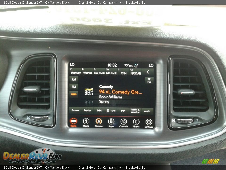 2018 Dodge Challenger SXT Go Mango / Black Photo #15