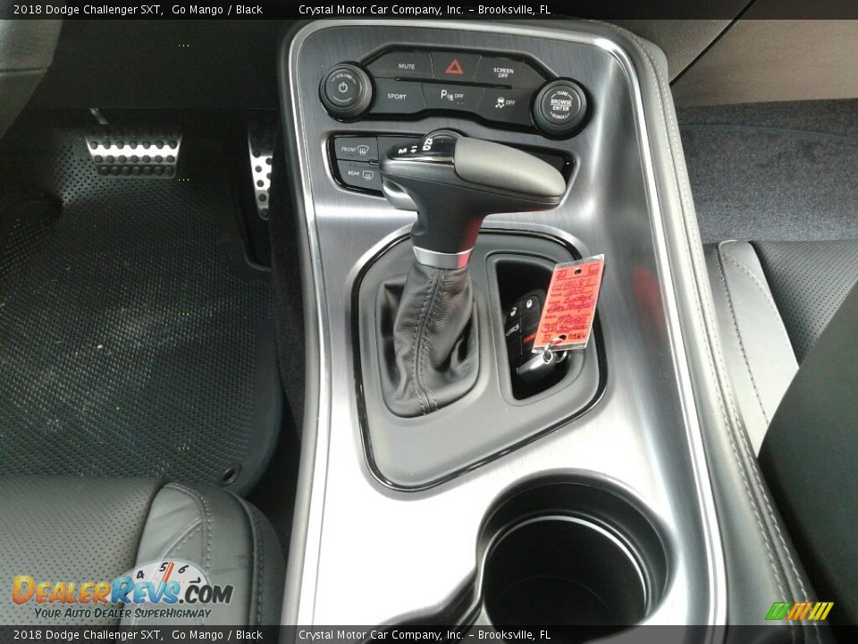 2018 Dodge Challenger SXT Go Mango / Black Photo #16