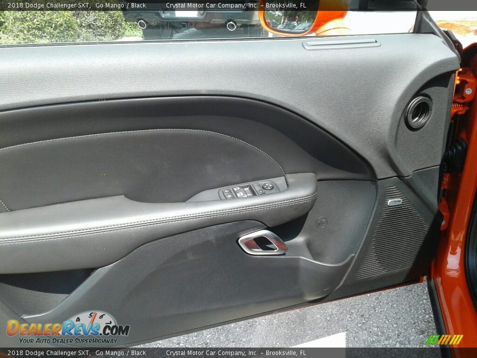 2018 Dodge Challenger SXT Go Mango / Black Photo #17