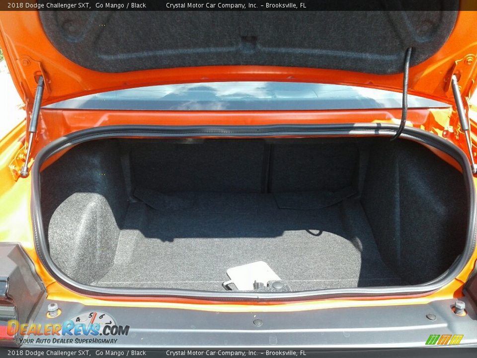 2018 Dodge Challenger SXT Go Mango / Black Photo #19