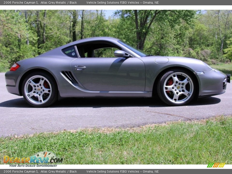 2006 Porsche Cayman S Atlas Grey Metallic / Black Photo #20