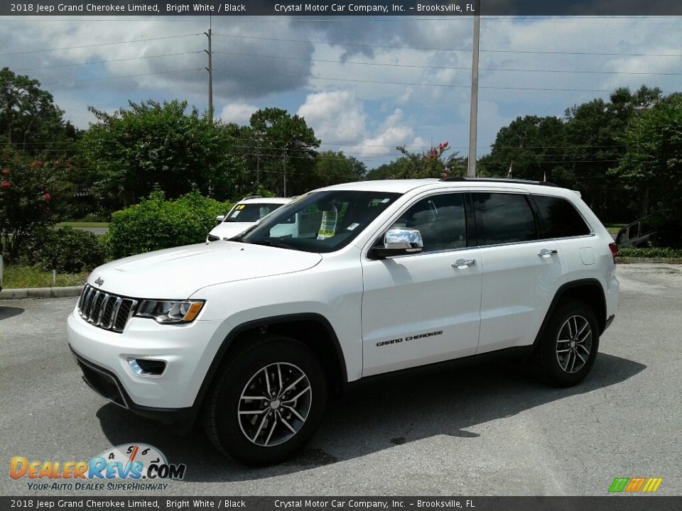 2018 Jeep Grand Cherokee Limited Bright White / Black Photo #1