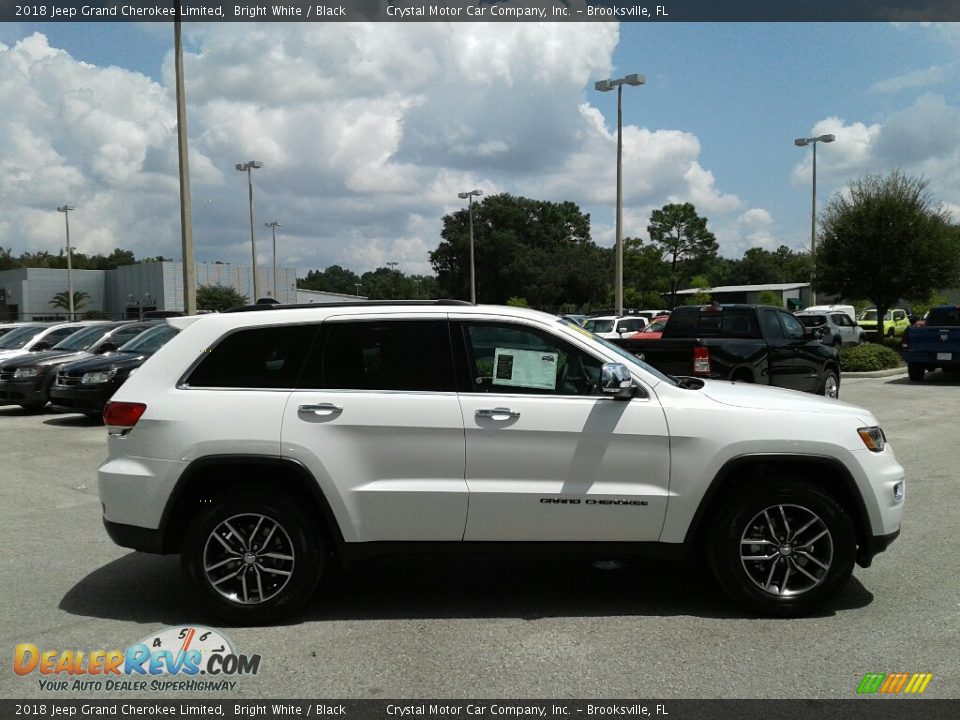 2018 Jeep Grand Cherokee Limited Bright White / Black Photo #6