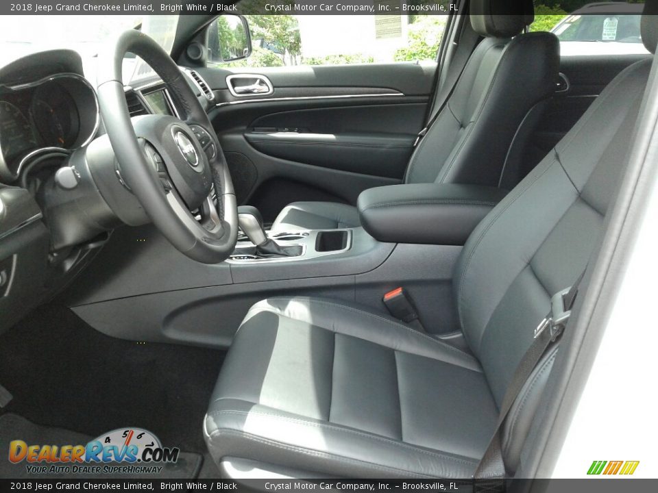 2018 Jeep Grand Cherokee Limited Bright White / Black Photo #9