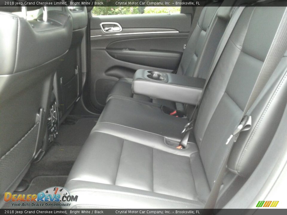 2018 Jeep Grand Cherokee Limited Bright White / Black Photo #10
