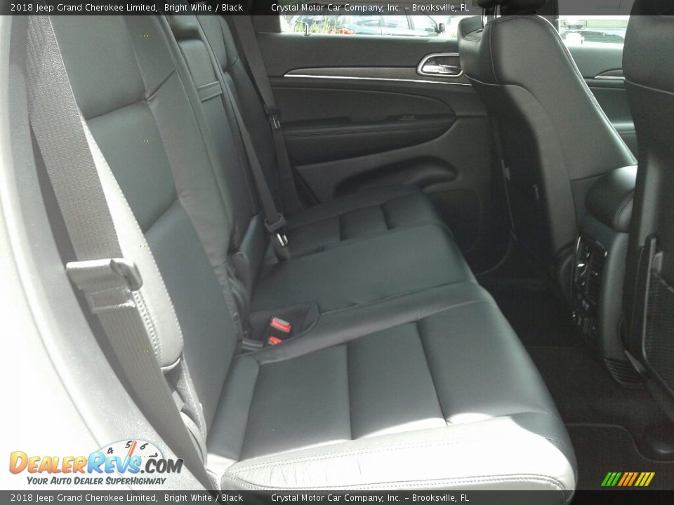 2018 Jeep Grand Cherokee Limited Bright White / Black Photo #11