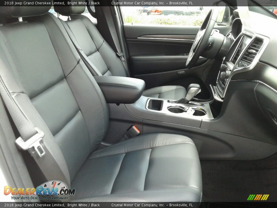 2018 Jeep Grand Cherokee Limited Bright White / Black Photo #12