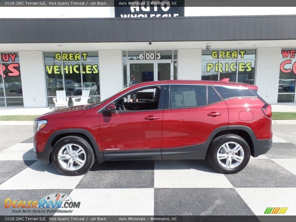 2018 GMC Terrain SLE Red Quartz Tintcoat / ­Jet Black Photo #1
