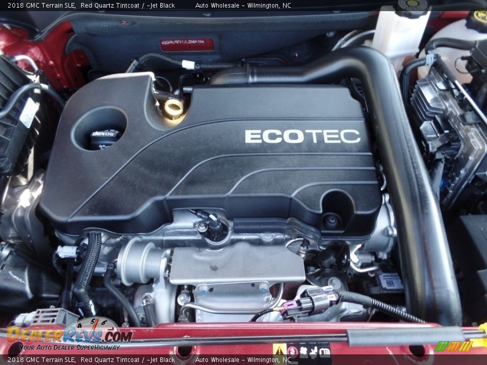 2018 GMC Terrain SLE Red Quartz Tintcoat / ­Jet Black Photo #6