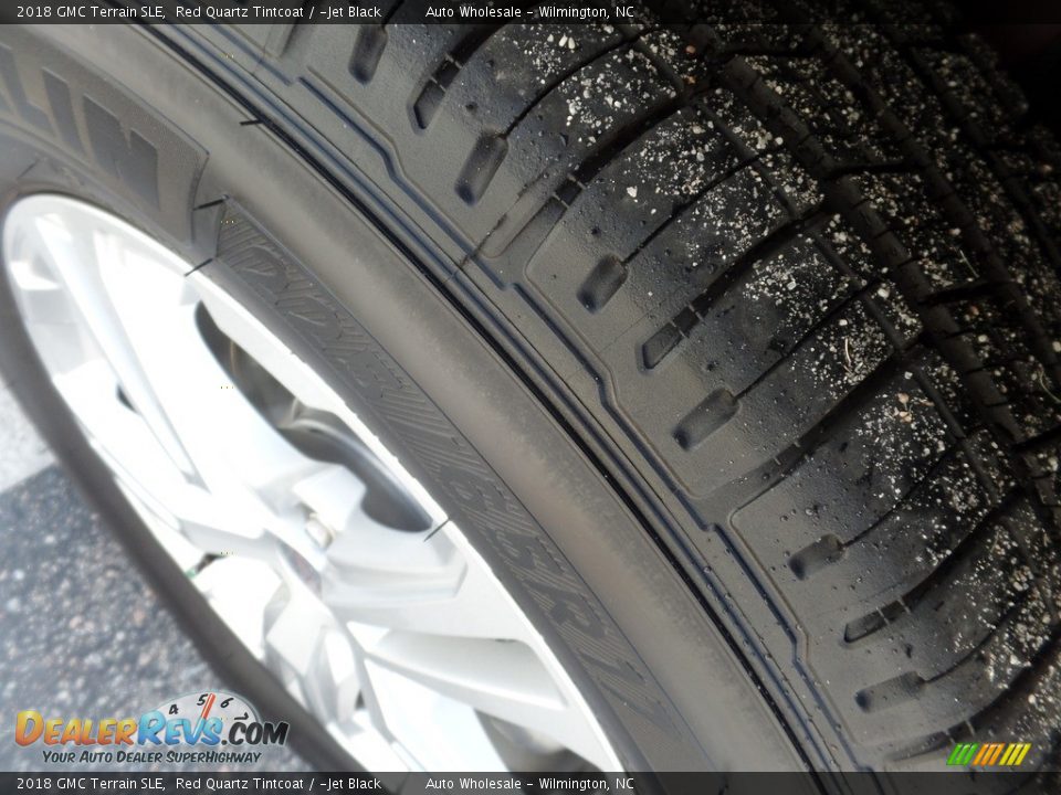 2018 GMC Terrain SLE Red Quartz Tintcoat / ­Jet Black Photo #8