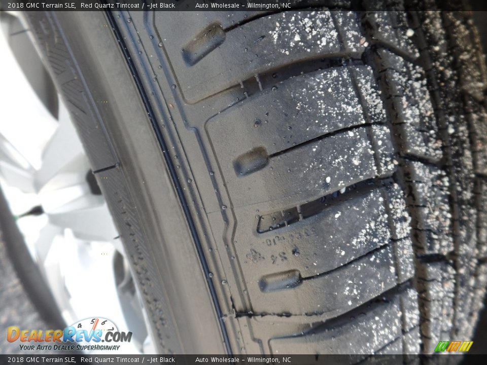 2018 GMC Terrain SLE Red Quartz Tintcoat / ­Jet Black Photo #9