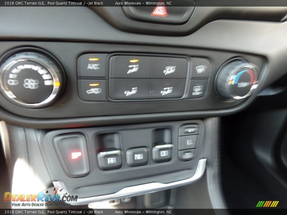 2018 GMC Terrain SLE Red Quartz Tintcoat / ­Jet Black Photo #19