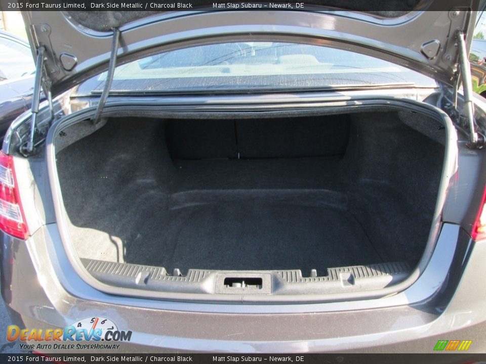 2015 Ford Taurus Limited Dark Side Metallic / Charcoal Black Photo #20