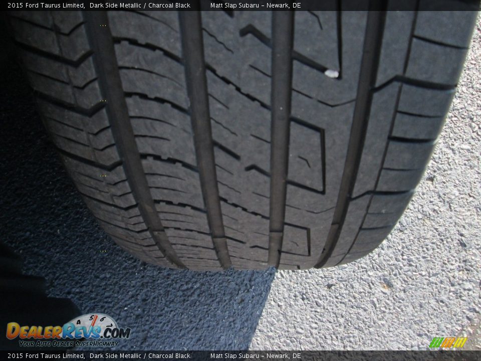 2015 Ford Taurus Limited Dark Side Metallic / Charcoal Black Photo #23