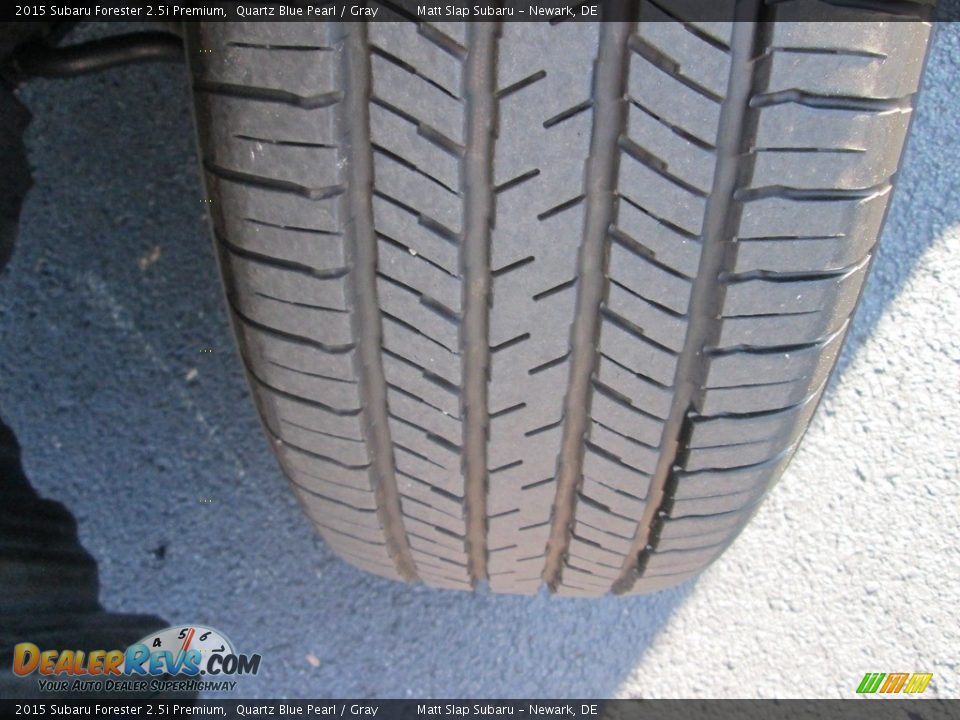 2015 Subaru Forester 2.5i Premium Quartz Blue Pearl / Gray Photo #24
