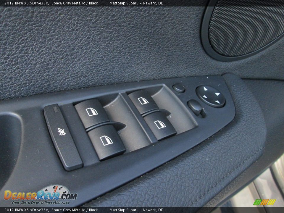 2012 BMW X5 xDrive35d Space Gray Metallic / Black Photo #15