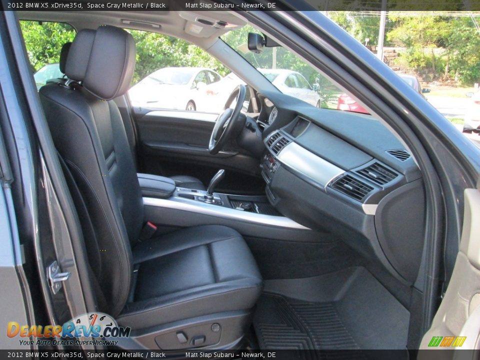2012 BMW X5 xDrive35d Space Gray Metallic / Black Photo #18