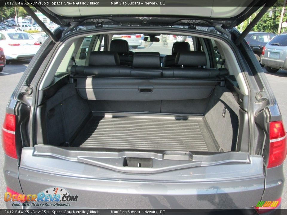 2012 BMW X5 xDrive35d Space Gray Metallic / Black Photo #21