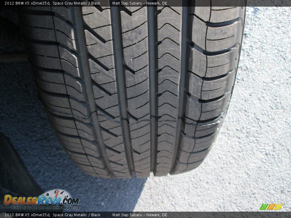 2012 BMW X5 xDrive35d Space Gray Metallic / Black Photo #24