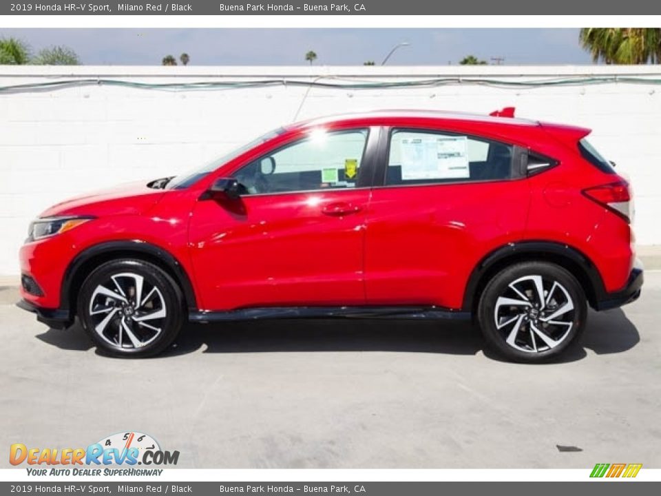 Milano Red 2019 Honda HR-V Sport Photo #5