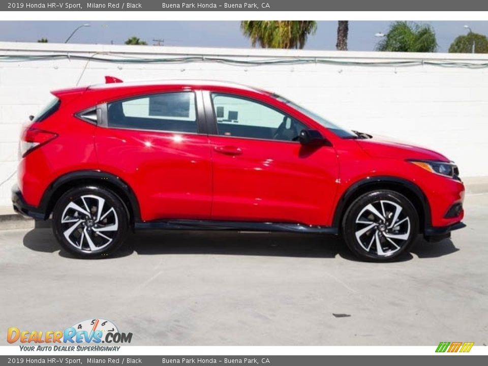 Milano Red 2019 Honda HR-V Sport Photo #9
