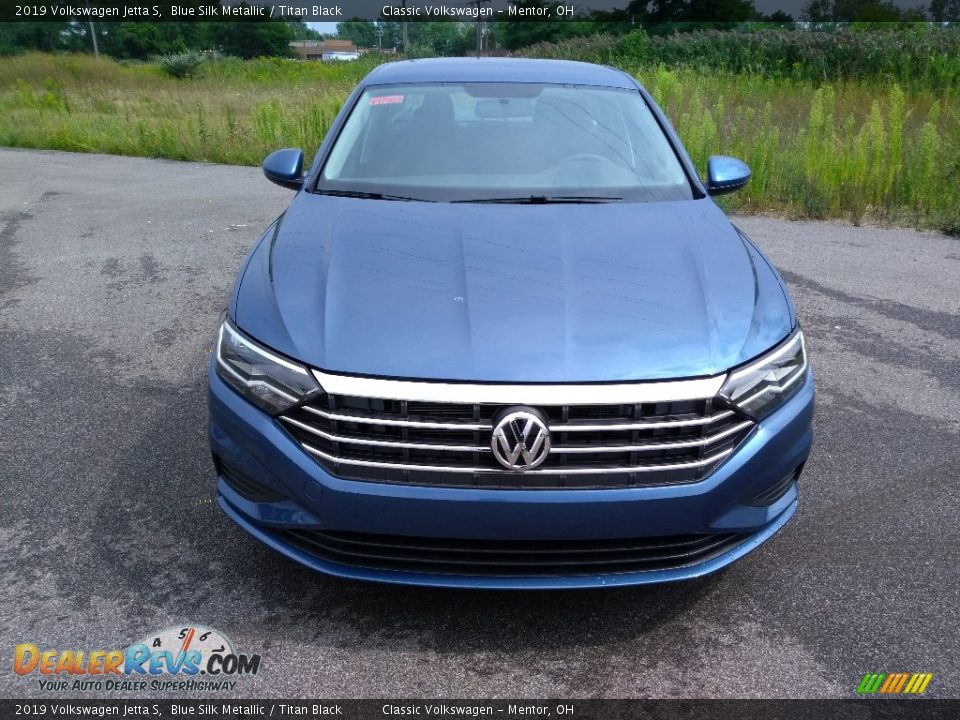 2019 Volkswagen Jetta S Blue Silk Metallic / Titan Black Photo #1