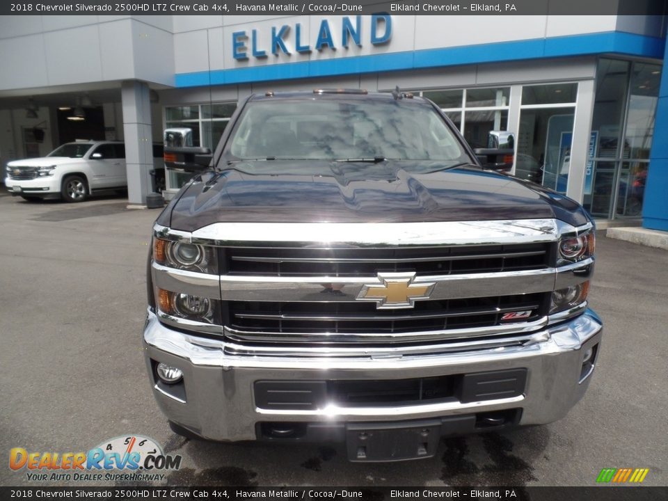 2018 Chevrolet Silverado 2500HD LTZ Crew Cab 4x4 Havana Metallic / Cocoa/­Dune Photo #3