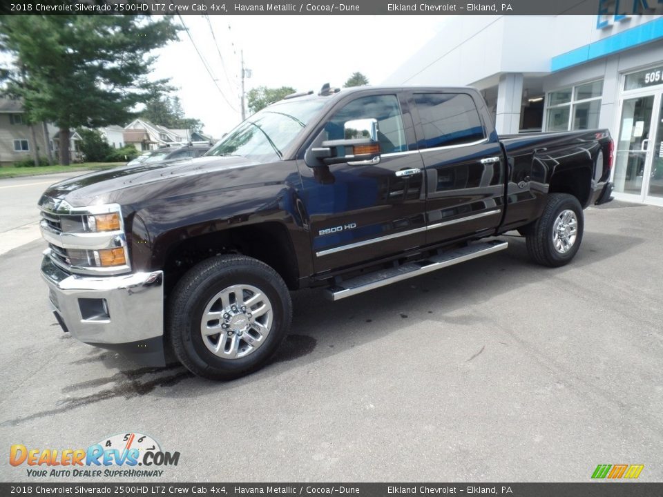 2018 Chevrolet Silverado 2500HD LTZ Crew Cab 4x4 Havana Metallic / Cocoa/­Dune Photo #5