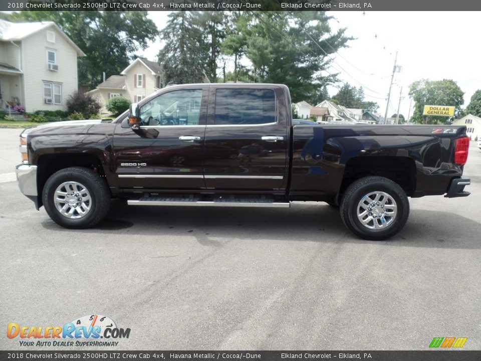 2018 Chevrolet Silverado 2500HD LTZ Crew Cab 4x4 Havana Metallic / Cocoa/­Dune Photo #6