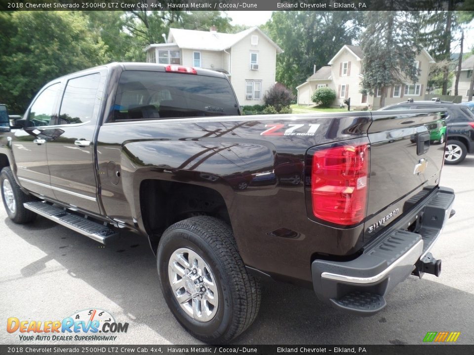 2018 Chevrolet Silverado 2500HD LTZ Crew Cab 4x4 Havana Metallic / Cocoa/­Dune Photo #7