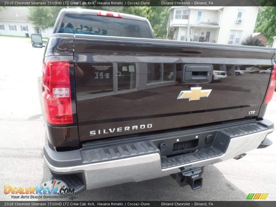 2018 Chevrolet Silverado 2500HD LTZ Crew Cab 4x4 Havana Metallic / Cocoa/­Dune Photo #8