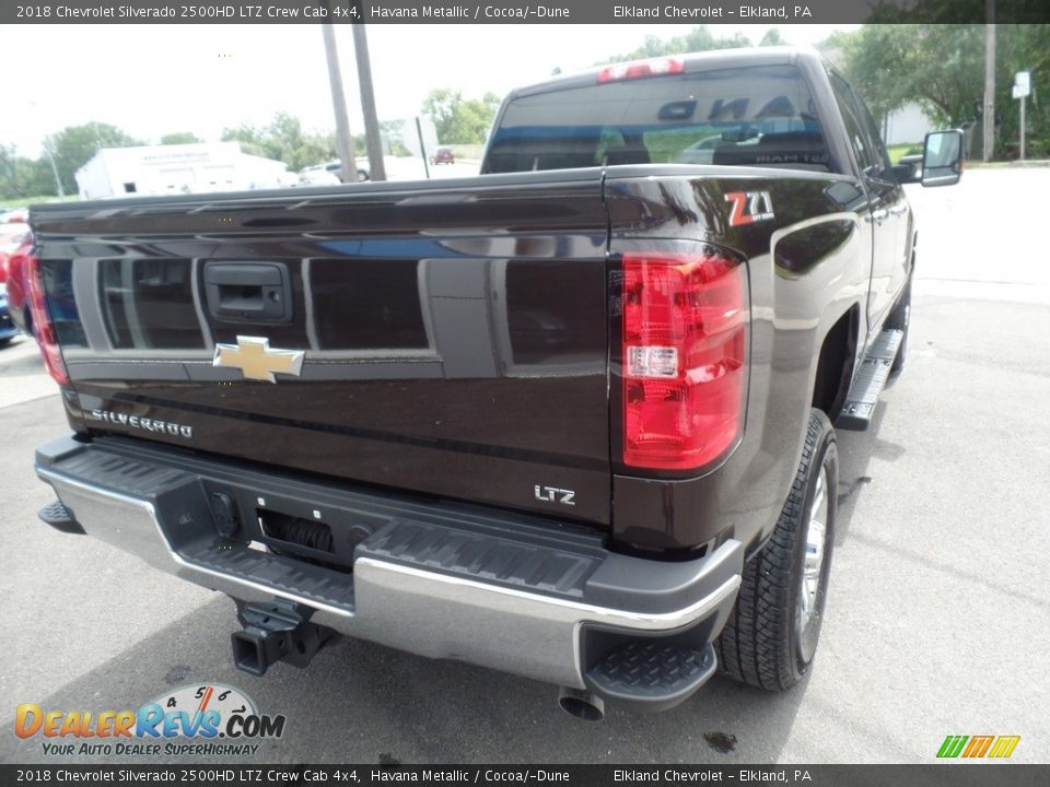 2018 Chevrolet Silverado 2500HD LTZ Crew Cab 4x4 Havana Metallic / Cocoa/­Dune Photo #9