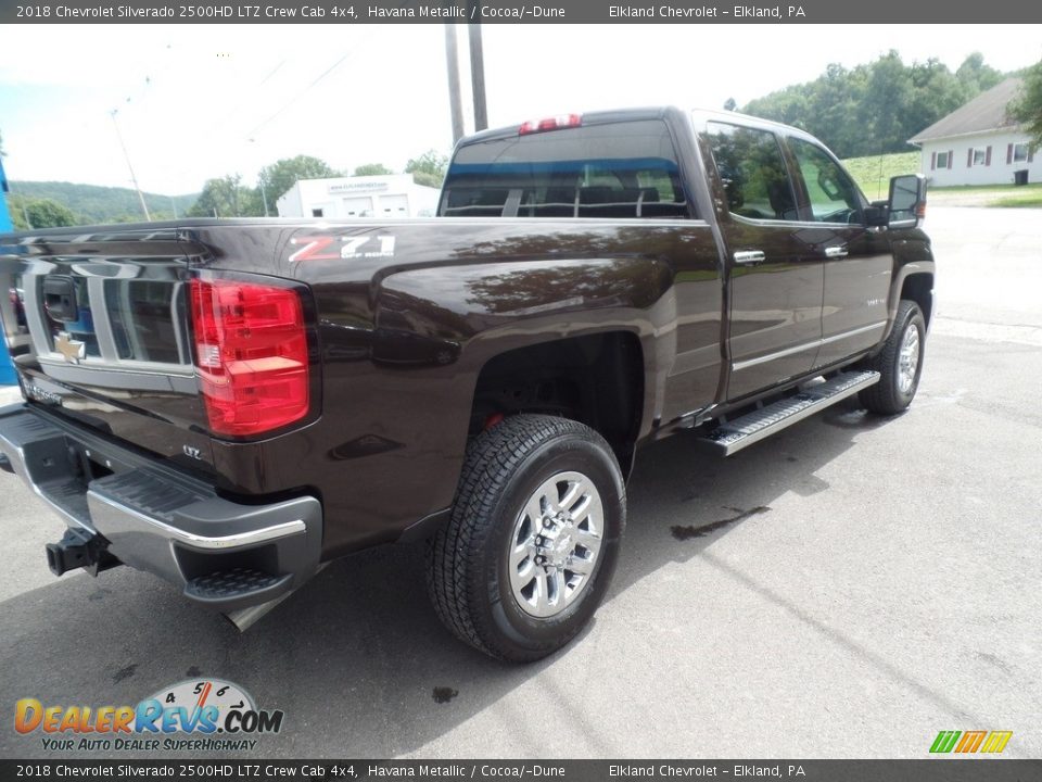 2018 Chevrolet Silverado 2500HD LTZ Crew Cab 4x4 Havana Metallic / Cocoa/­Dune Photo #10