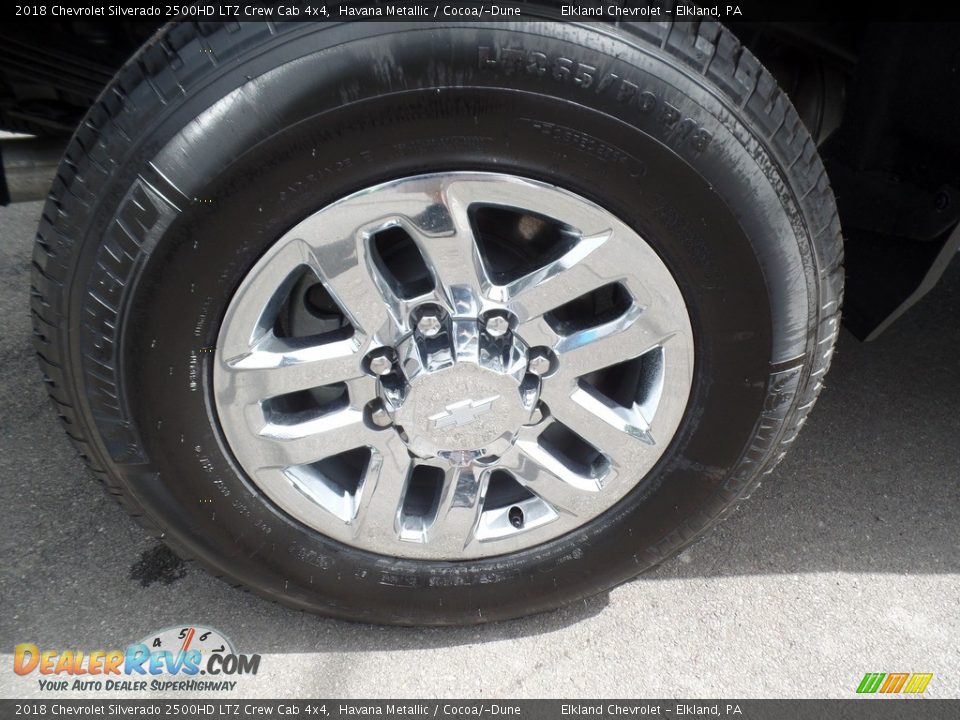 2018 Chevrolet Silverado 2500HD LTZ Crew Cab 4x4 Havana Metallic / Cocoa/­Dune Photo #11