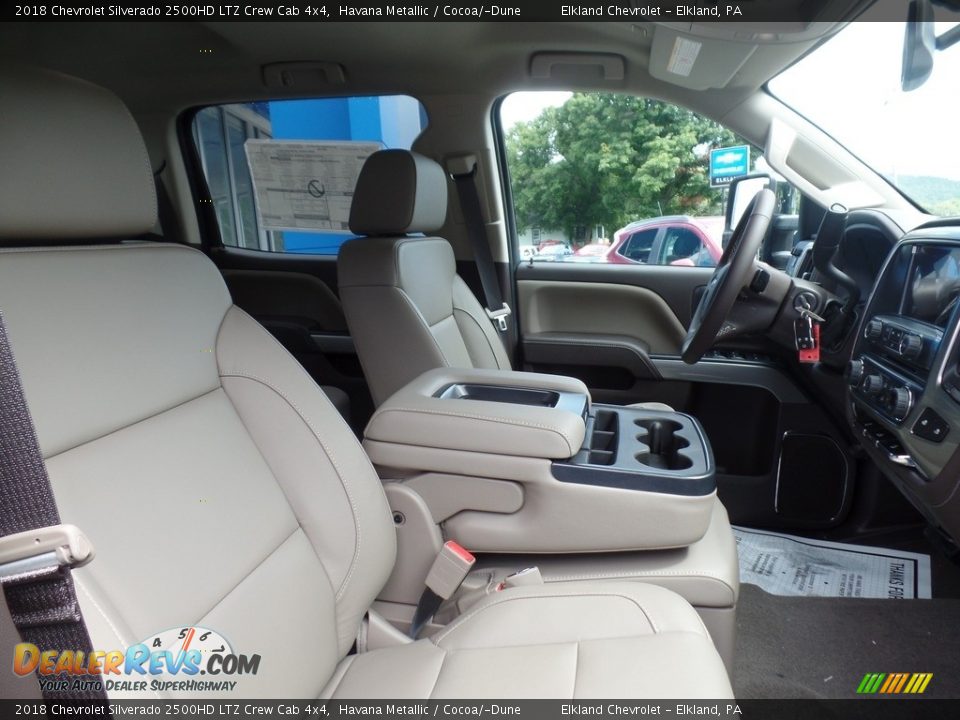 2018 Chevrolet Silverado 2500HD LTZ Crew Cab 4x4 Havana Metallic / Cocoa/­Dune Photo #16