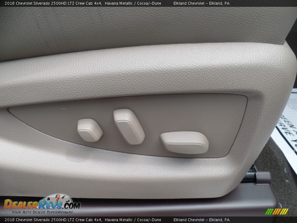 2018 Chevrolet Silverado 2500HD LTZ Crew Cab 4x4 Havana Metallic / Cocoa/­Dune Photo #18